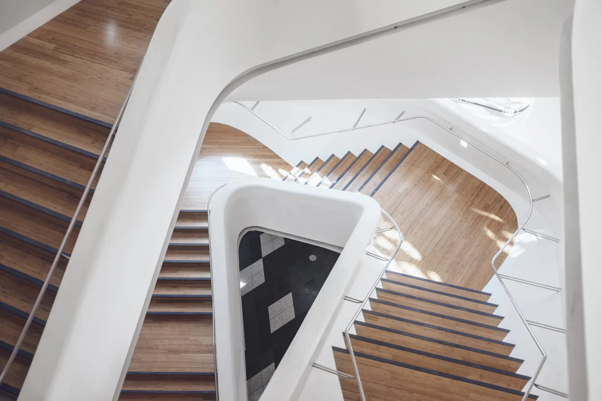 Android domain interview follow-ups go deeper level by level, like a staircase seen from above